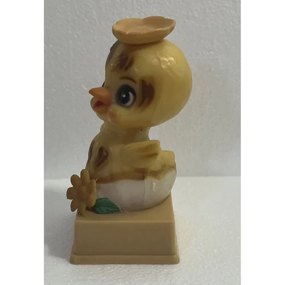 Wilton 1972 Happy Birthday Vintage Chic‎ Cake Topper Figurine Made In Hong Kong